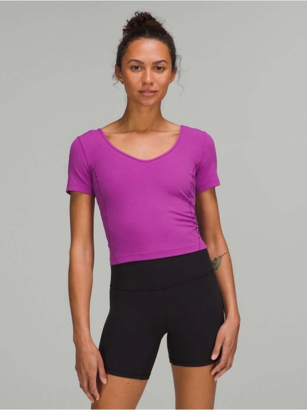 Lululemon Align T-Shirt in Vivid Plum